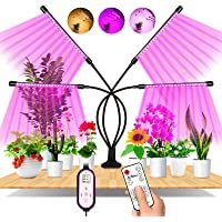 Los mejores  - Lámpara de Planta- EWEIMA Lámpara LED Cultivo de 4 Cabezales de Espectro Completo con 80 LED- Luz para Plantas de 10…